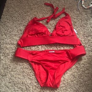 Target Red Bikini Set